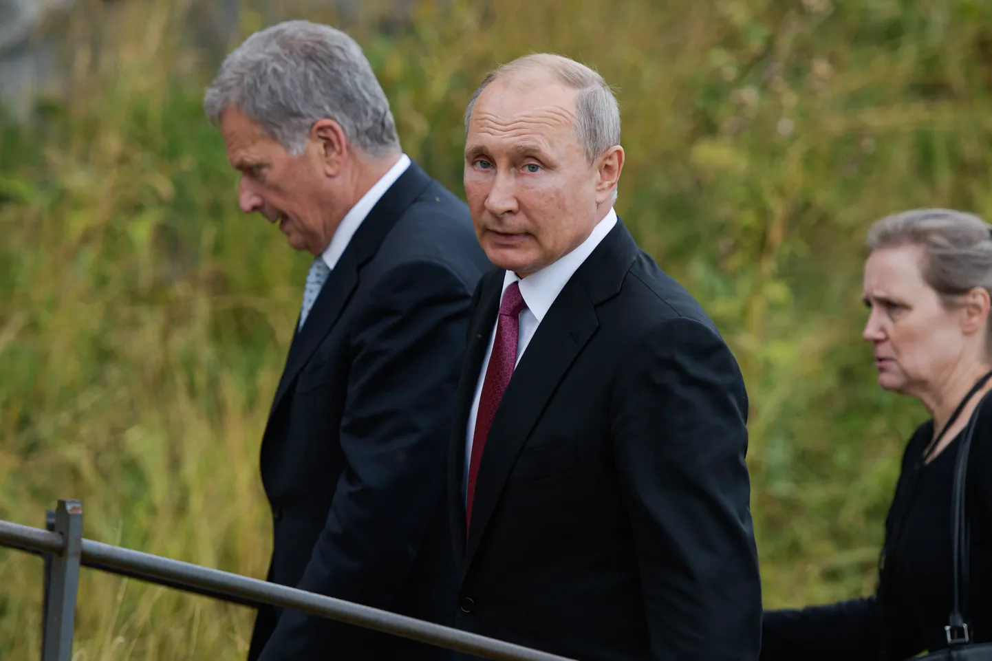 Vladimir Putin riigivisiidil Soomes 2019. aastal.