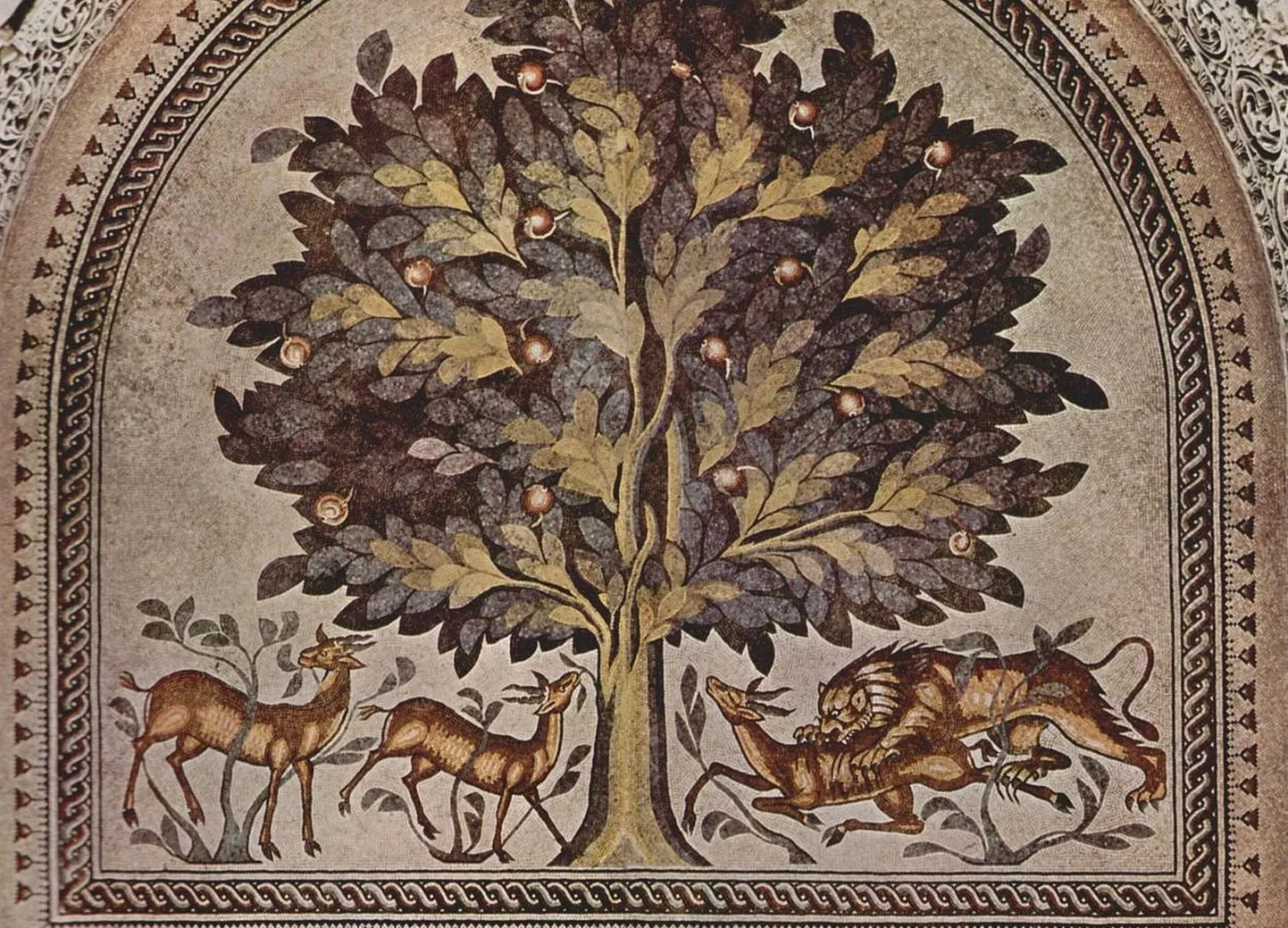 Hishami palee üks mosaiikidest