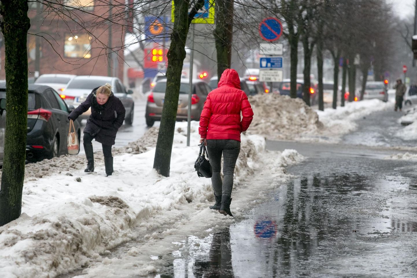 Sel nädalal sulab Pärnumaal suurem osa lumest.
