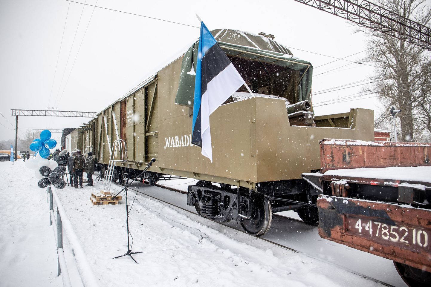 Разъезжающий с начала нынешнего года по Эстонии бронепоезд к концу года прибудет в Нарву.