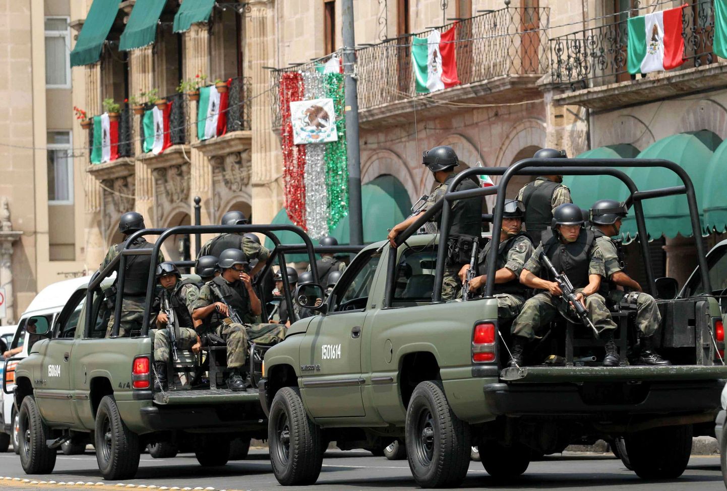 Mehhiko võimud on saatnud narkokartellide vastu võitlema armee.