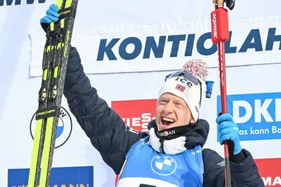 Johannes Thingnes Bø võitis Kontiolahtis teist päeva järjest.