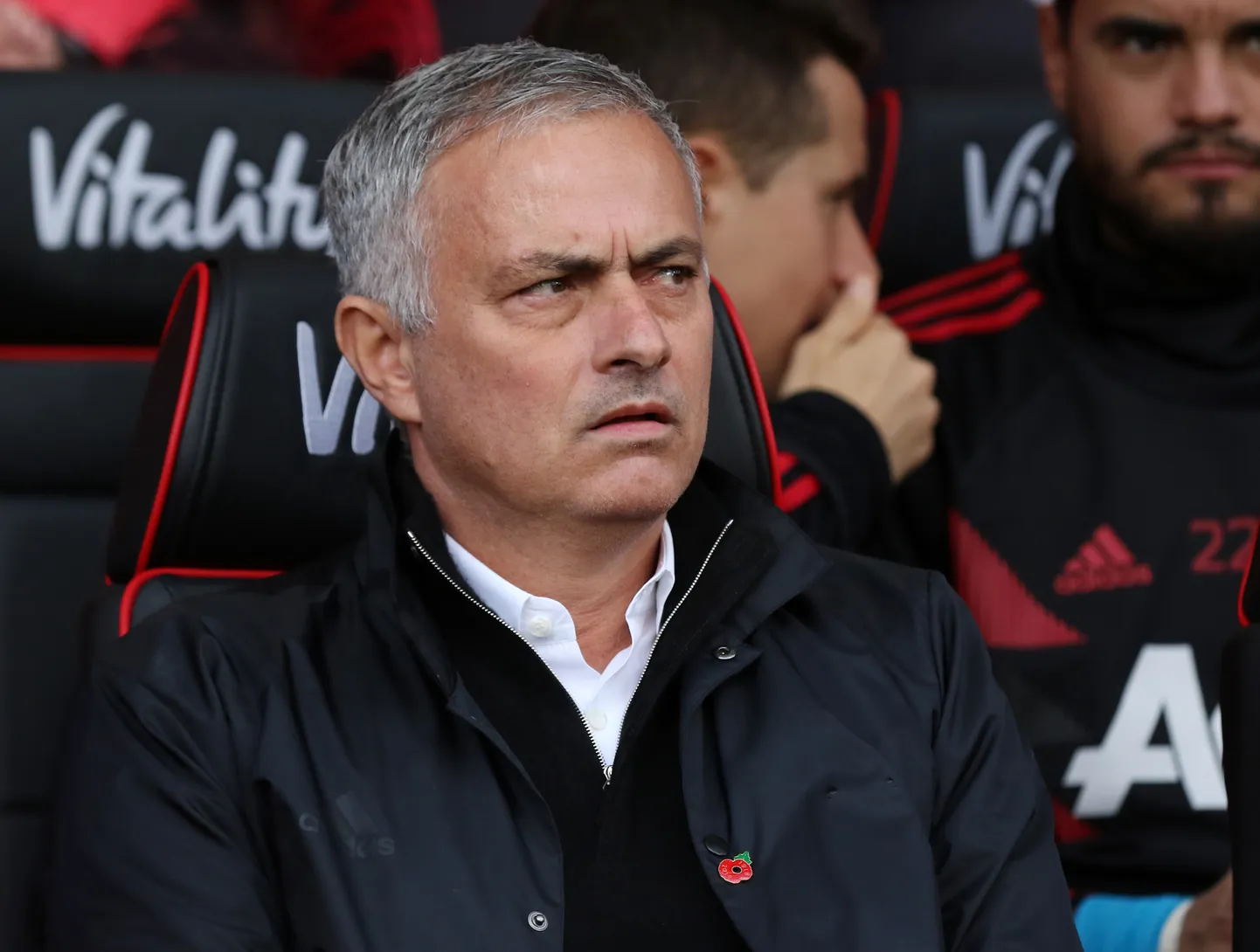 Manchester Unitedi peatreener Jose Mourinho.