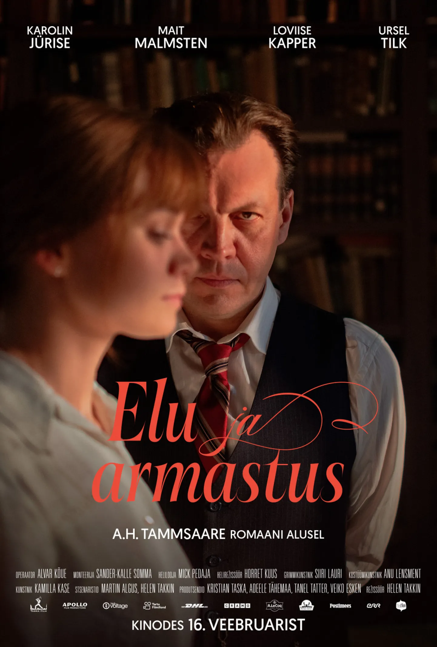 Tammsaare ekraniseeringus «Elu ja armastus» hargneb lahti Irma ja Rudolfi keeruline armastuslugu.