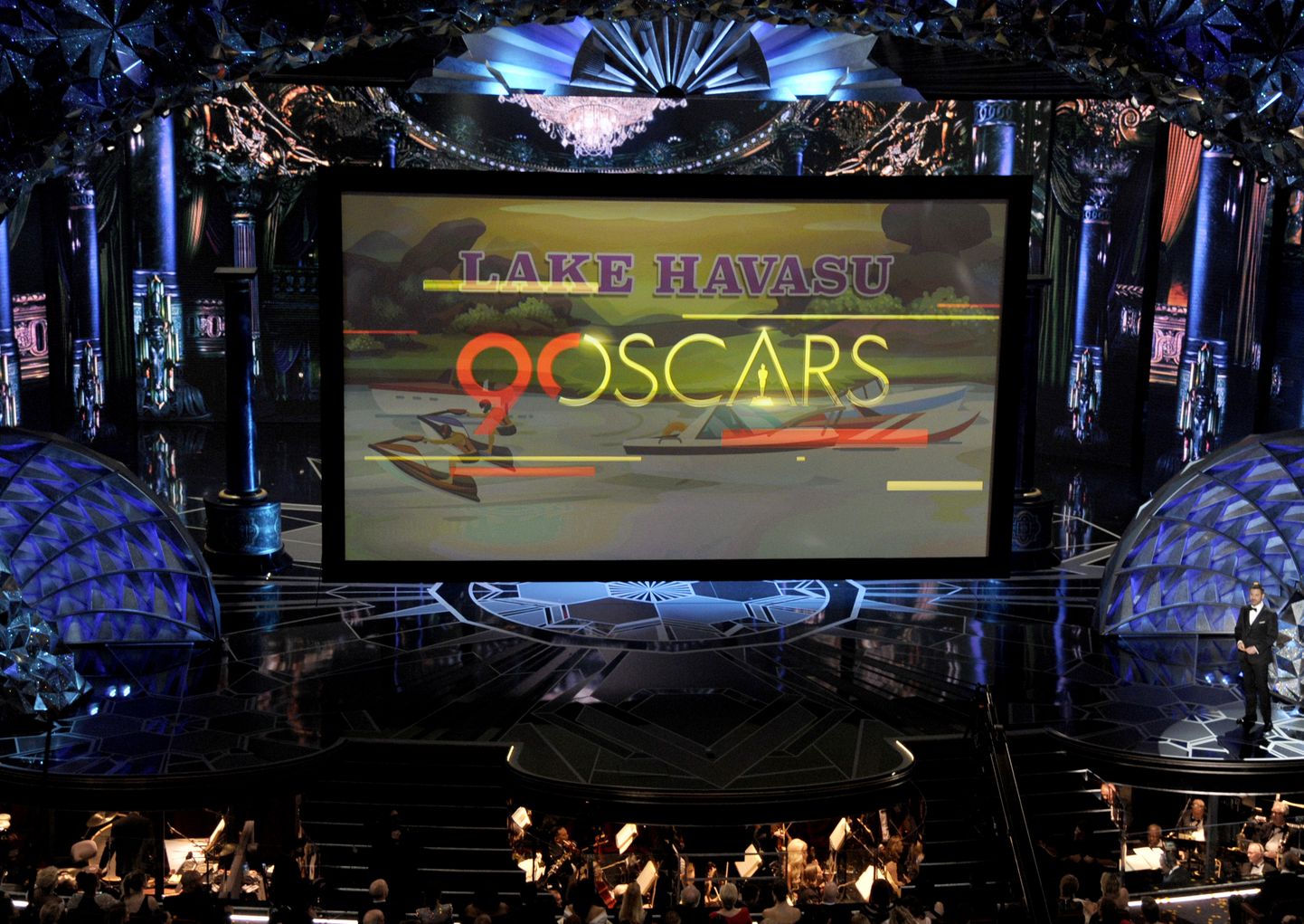 Hollywoodis jagati 90. korda filmiauhindu Oscareid