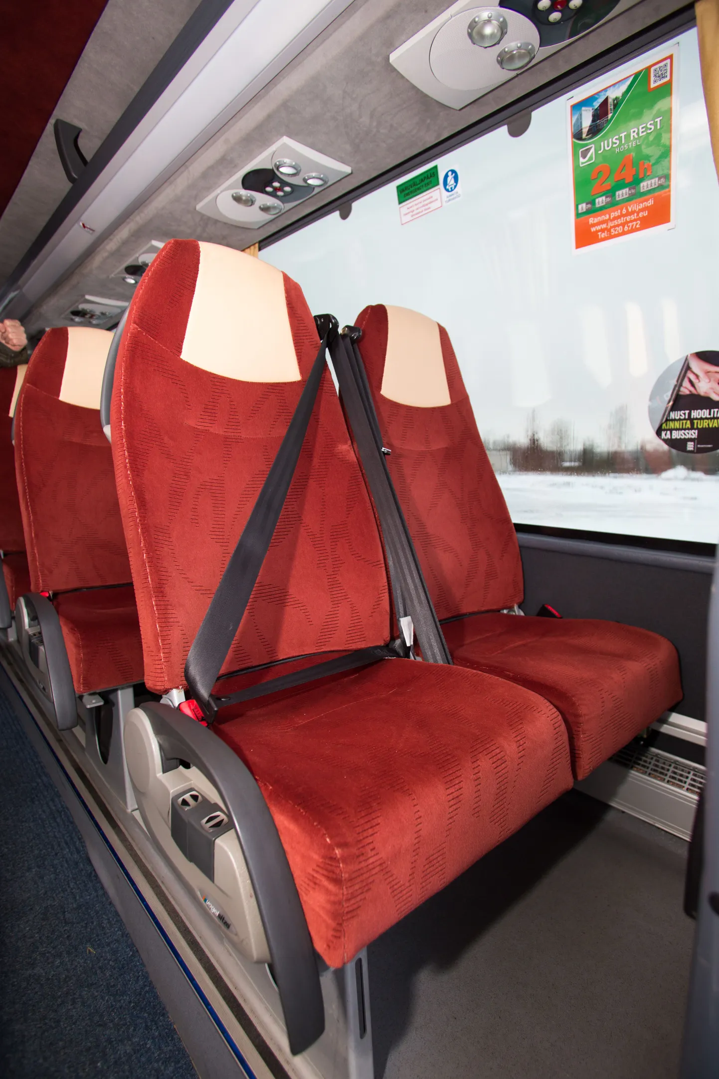 Paljudele tuleb ilmselt üllatusena, et ka bussis tuleb kasutada turvavööd.