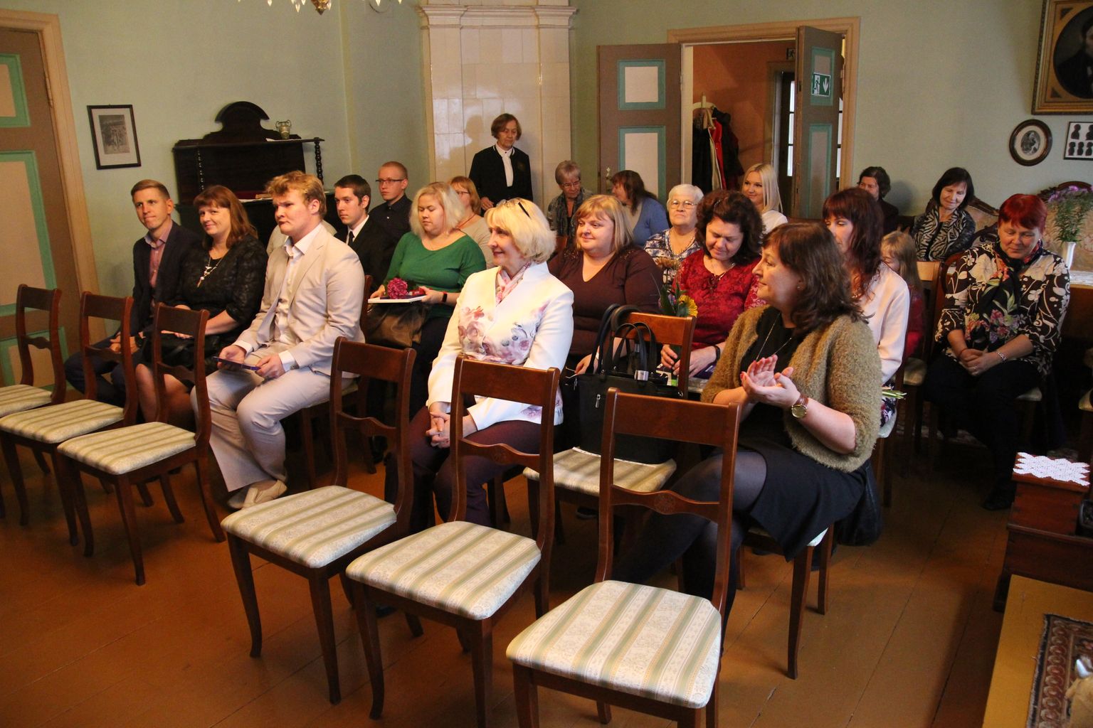 Võrumaa jagas täiskasvanud õppijatele tunnustusi. Foto aastast 2018.
