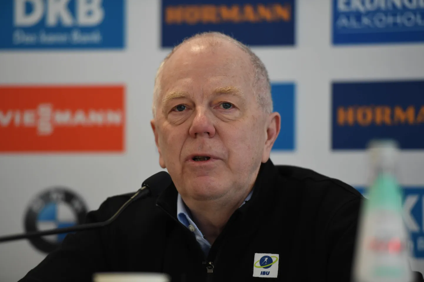 IBU president Olle Dahlin.