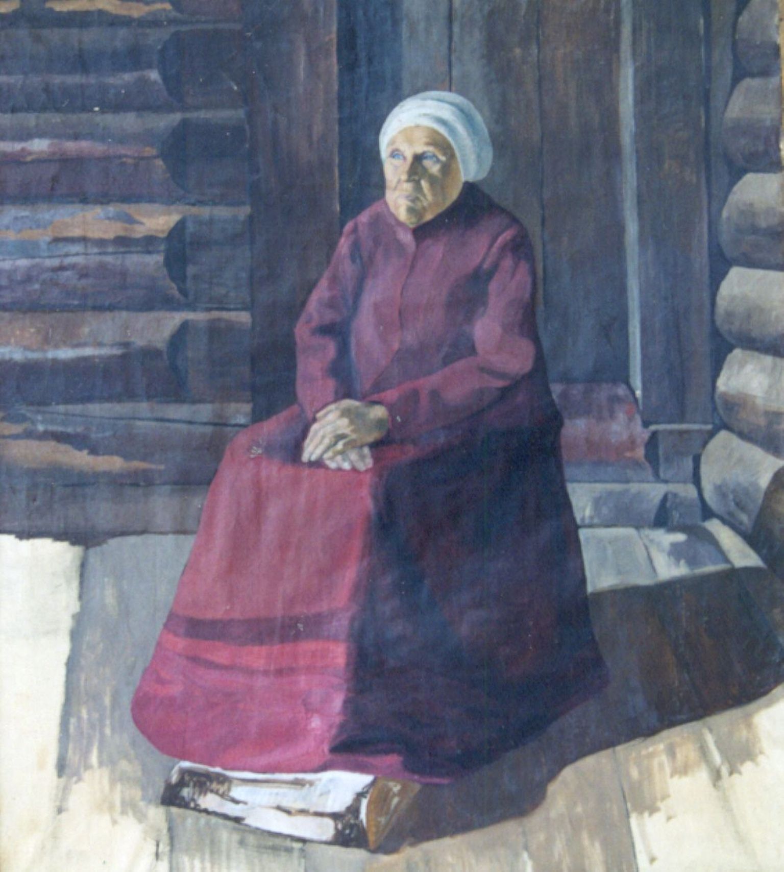 Jaan Koorti üks kuulsamaid maale on 1910. aastal valminud «Ema portree».