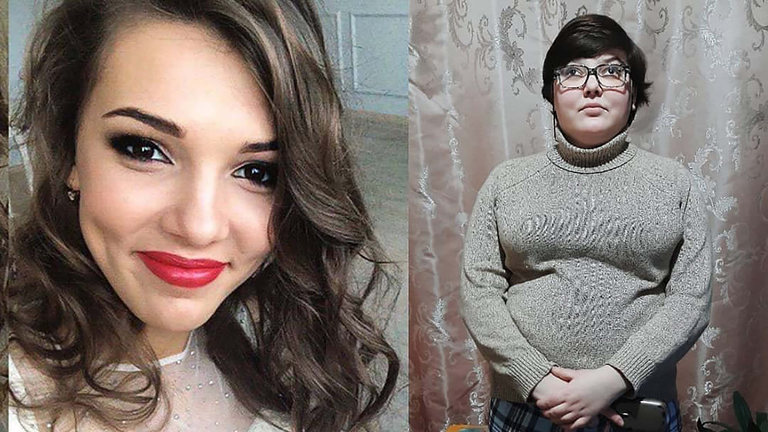 Maria Lebedeva enne ja pärast autoavariid