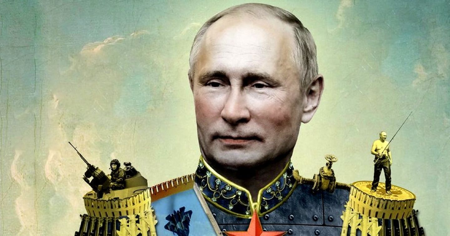 Vladimir Putin. Foto on illustratiivne
