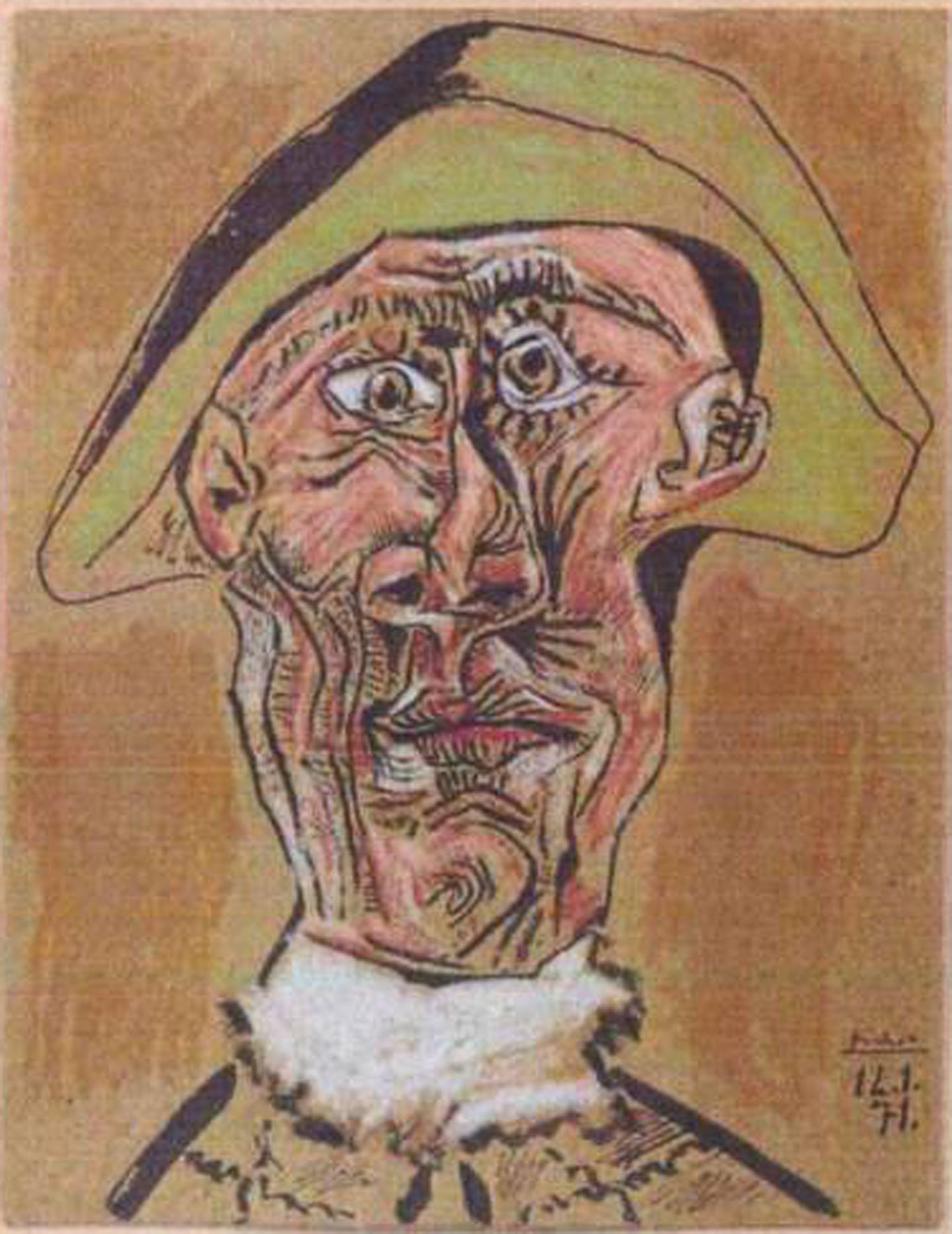 Hollandi Amsterdami Kunsthal muuseumist varastati 2012. aastal Pablo Picasso maal «Harlekiini pea»