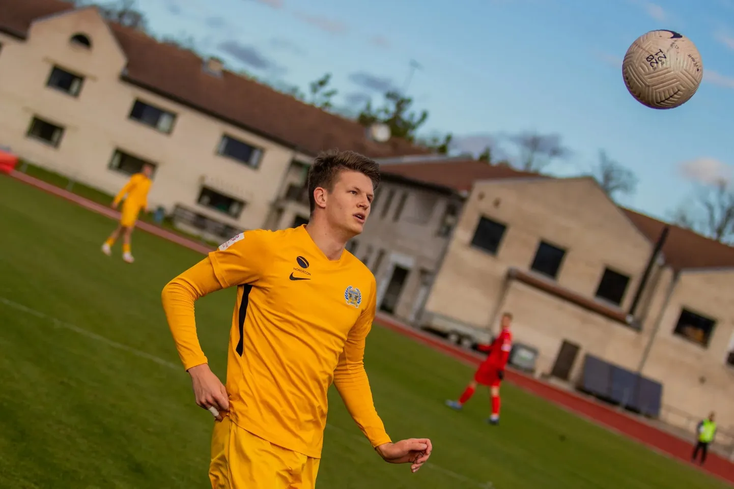 Levadia vastu juba viiendal minutil värava löönud Mattias Männilaan Kuressaare särgis.