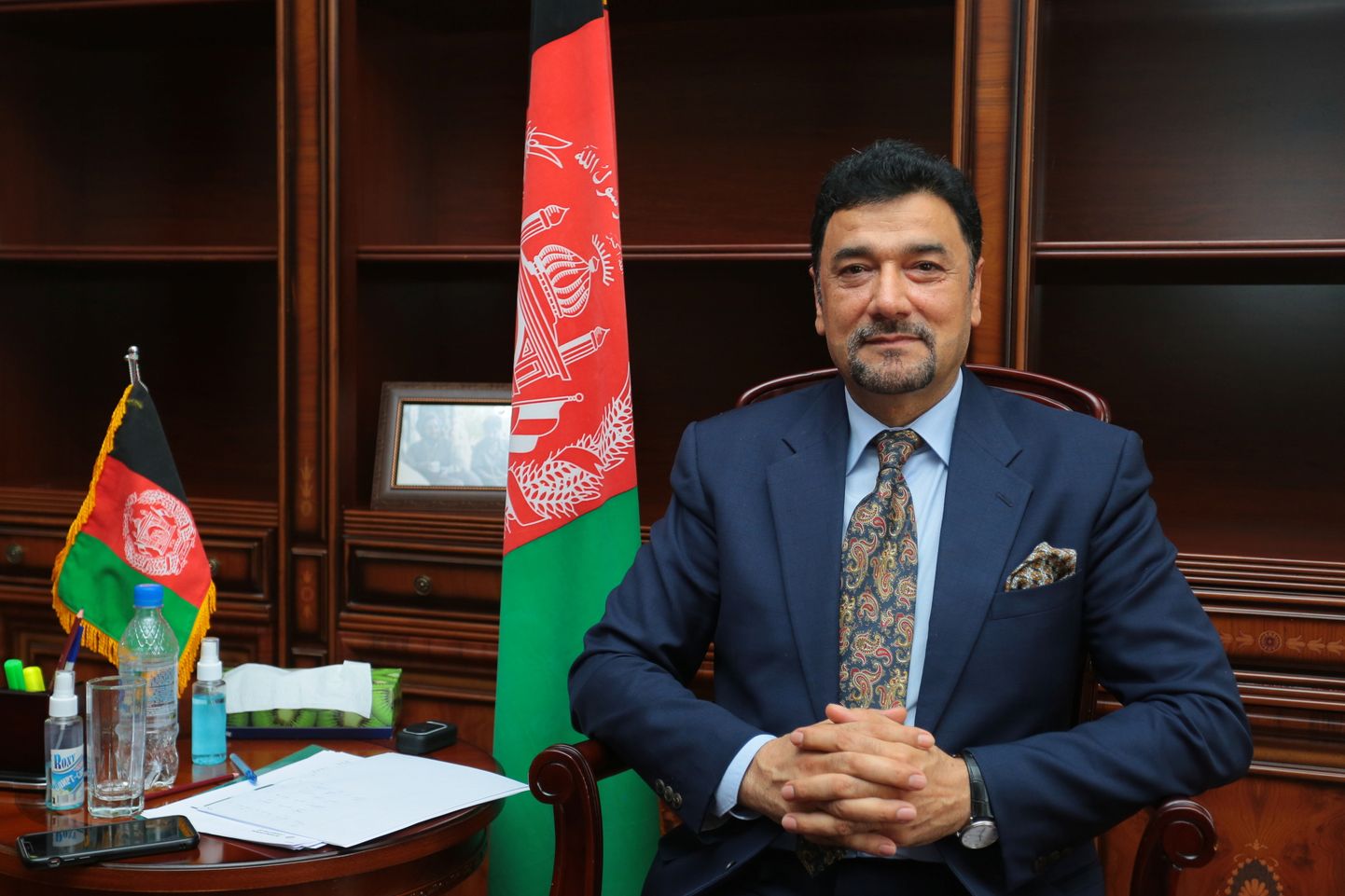 Afganistānas vēstnieks Tadžikistānā Mohammads Zahirs Akbars
