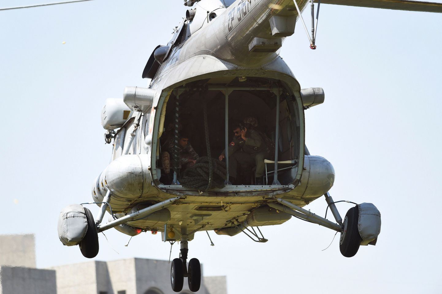 Mi-17 V-5-tüüpi helikopter.