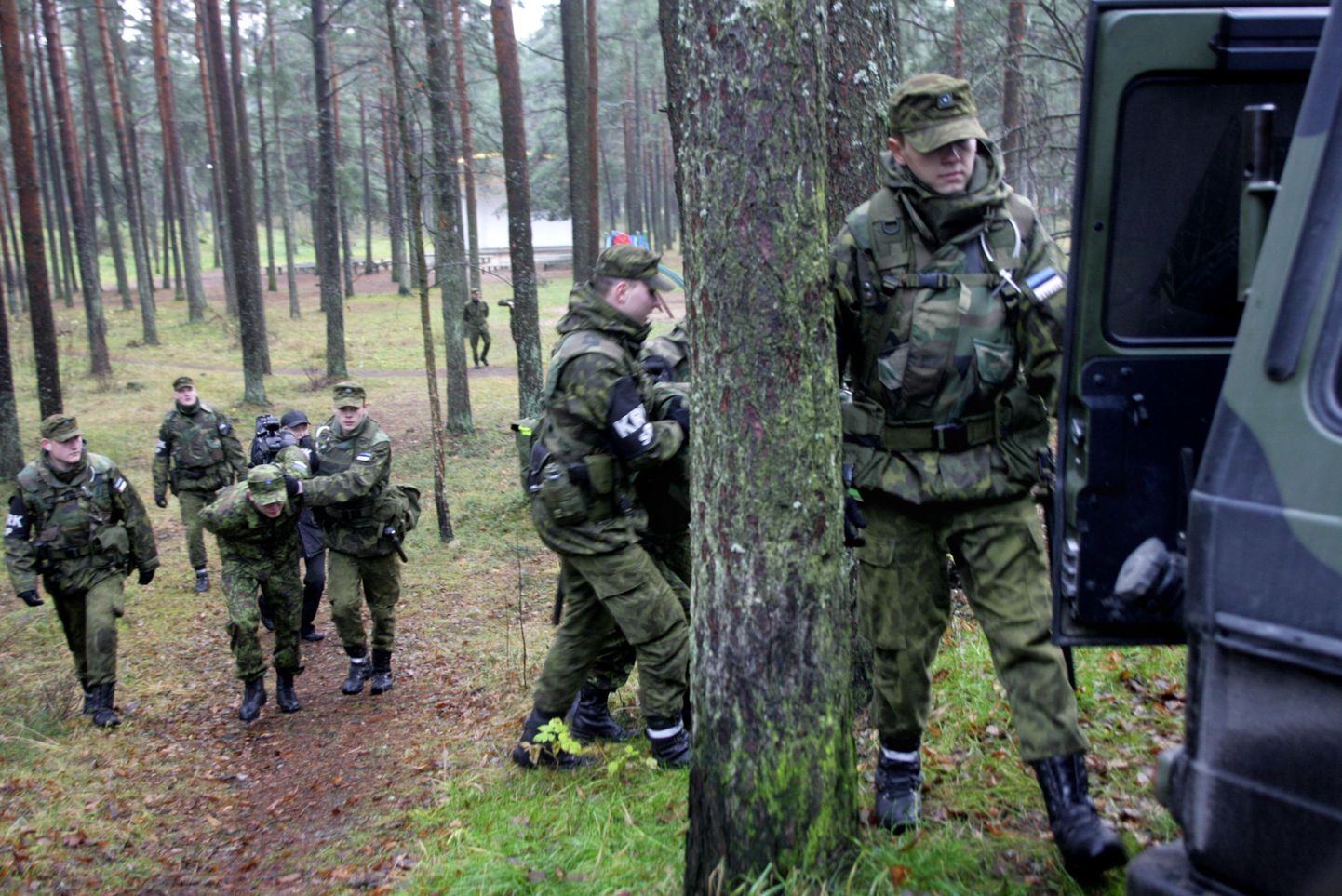 Sõjaväepolitsei kompanii kontrollharjutus «Karujälg 3».