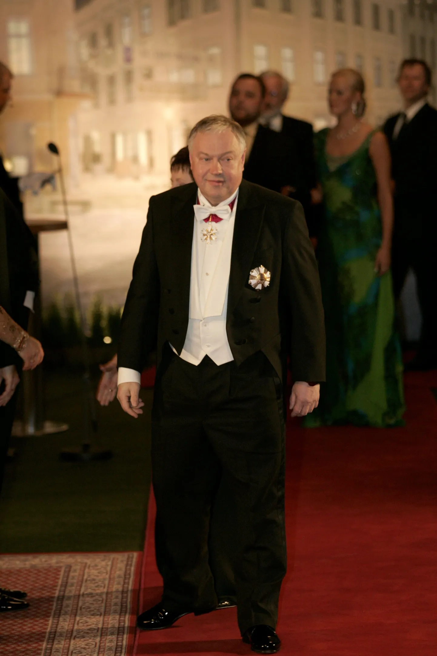 Villu Reiljan presidendi vastuvõtul 2007. aastal.
