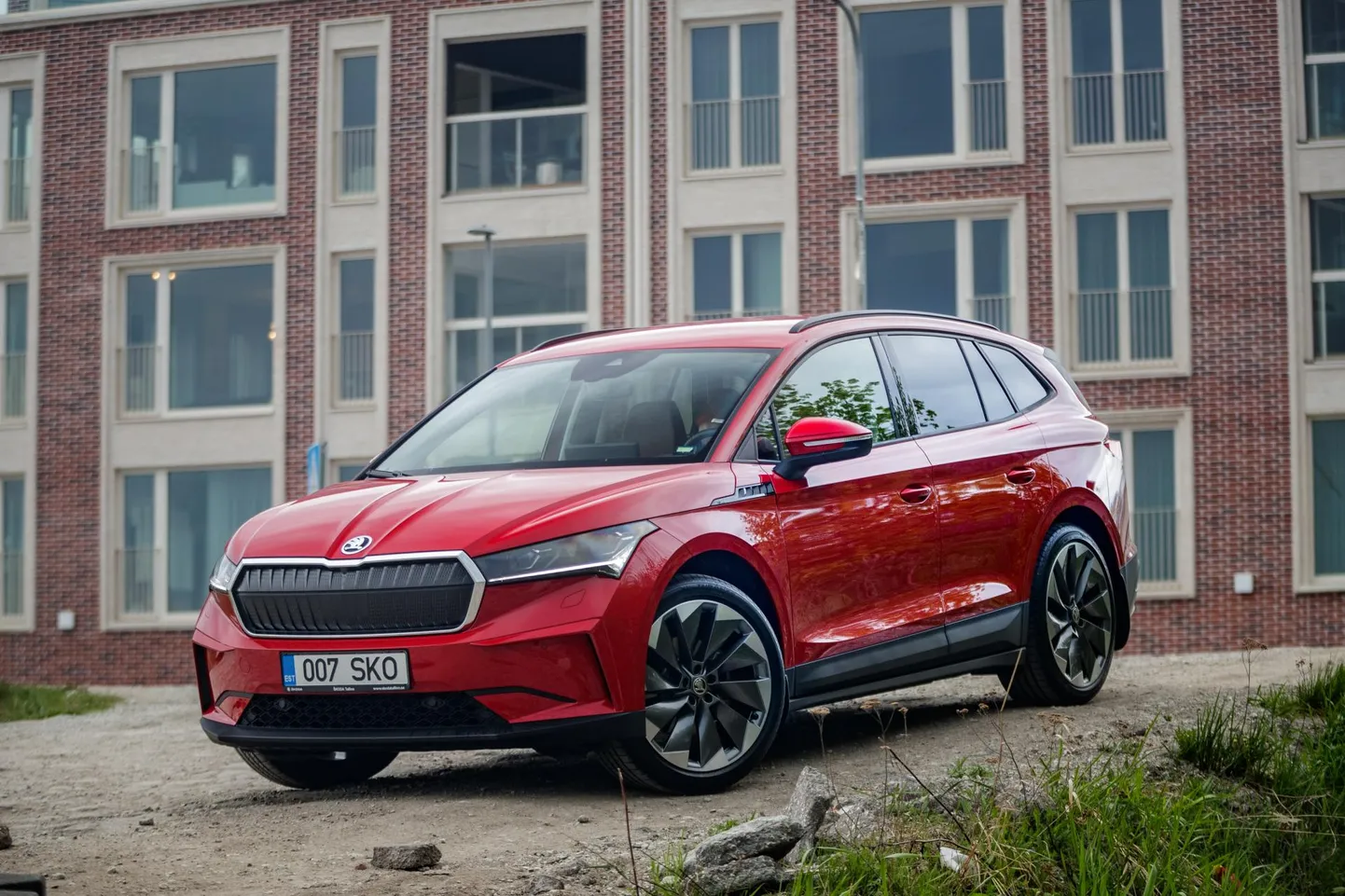 Škoda moodsa välimusega praktiline elektriauto.