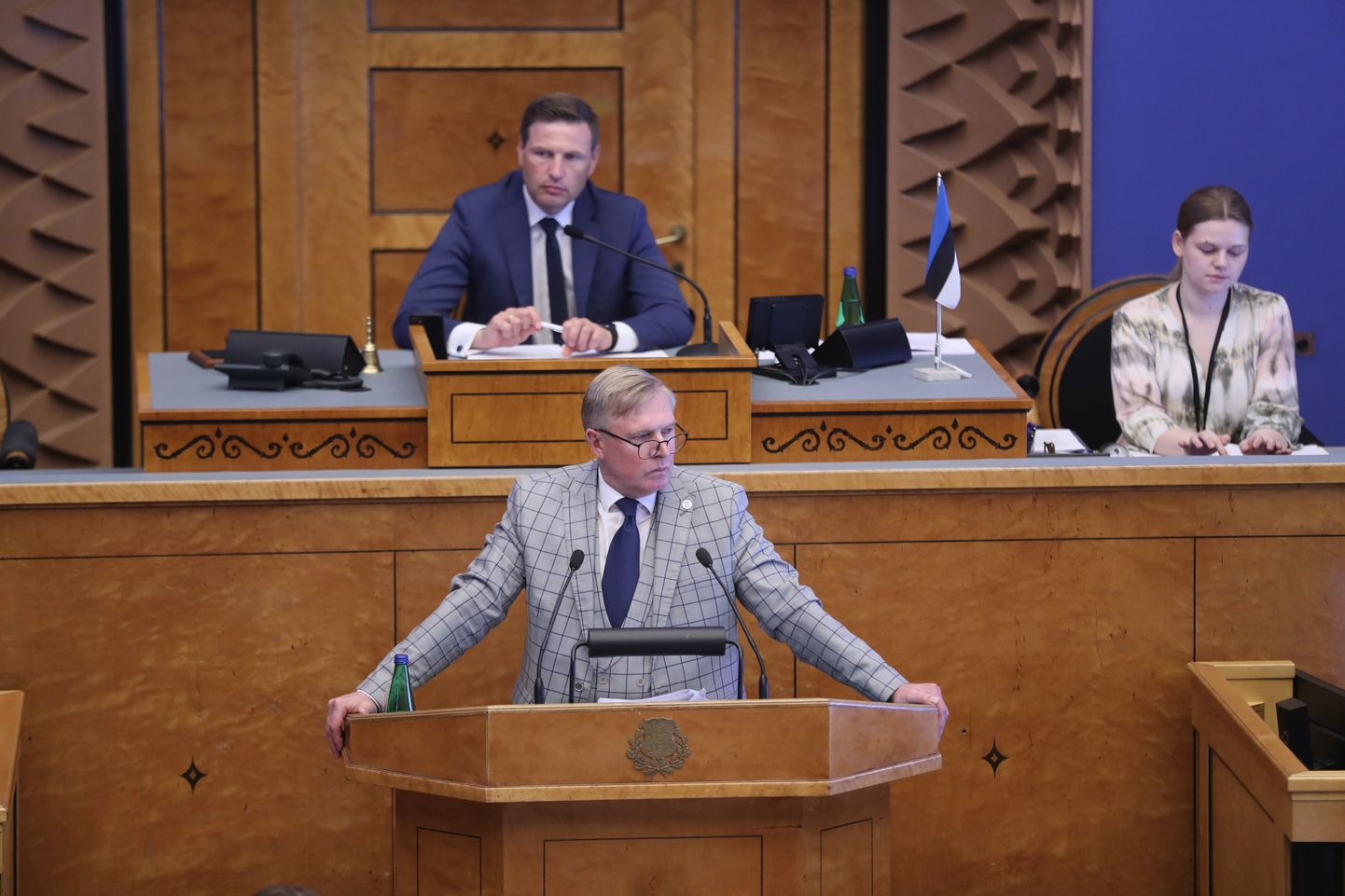Kalle Laaneti umbusaldusavalduse arutamine Riigikogus