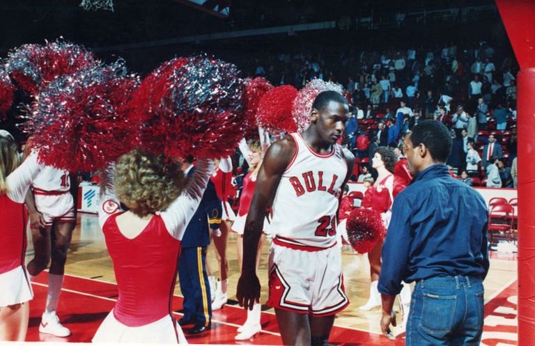 Michael Jordan 1985. aastal.