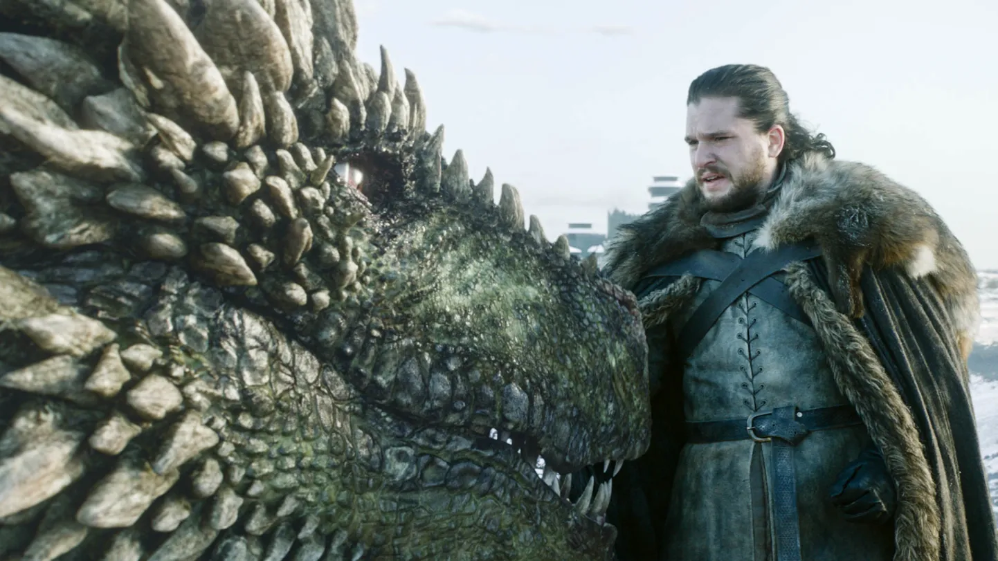 Kit Harington Jon Snowna «Troonide mängu» kaheksandal hooajal