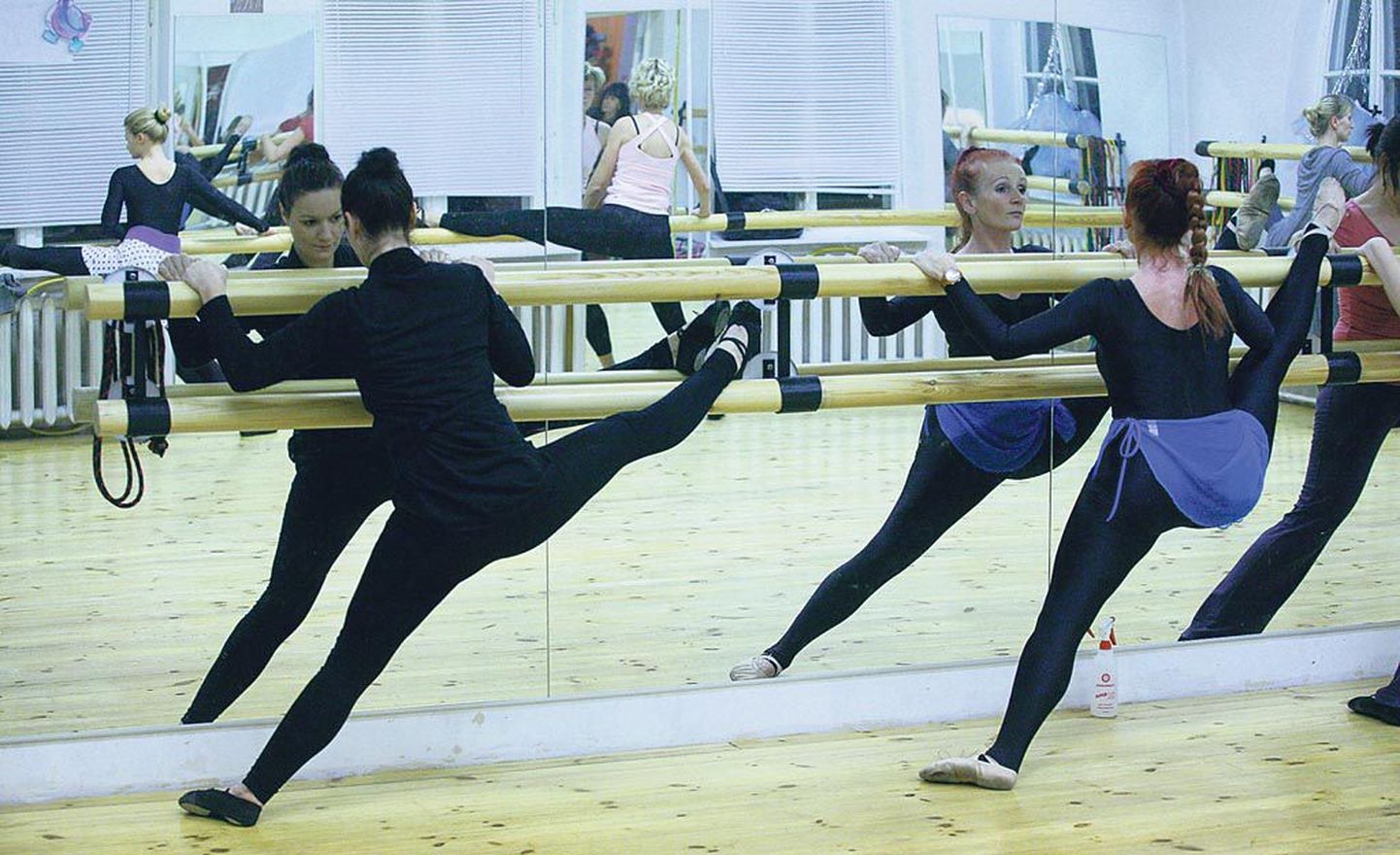 Kõrvalseisjale näib ballett keerulisem, kui ta tegelikult on, kinnitavad Ainulas balletitunnis käivad naised.