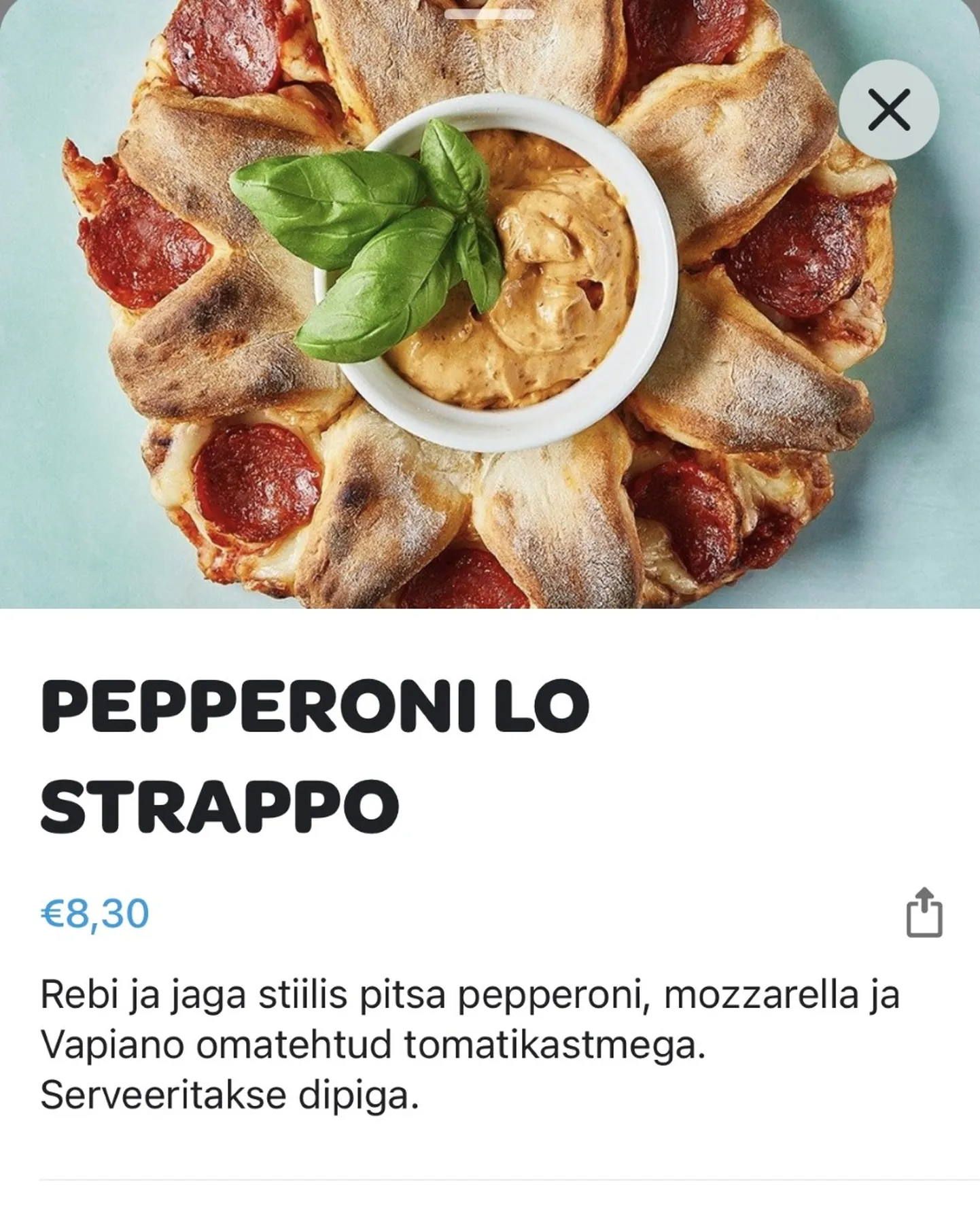 Pepperoni lo strappo
