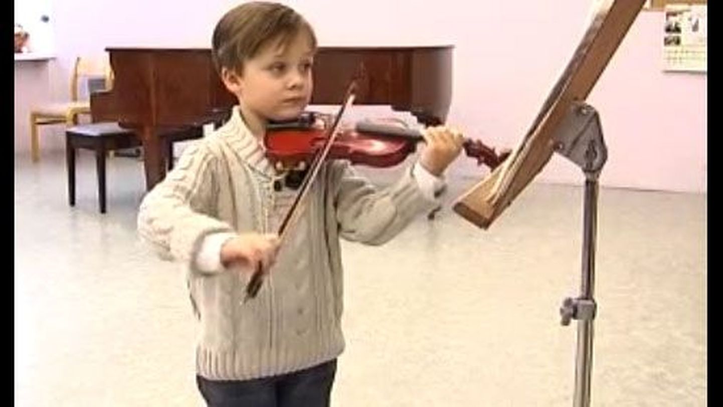 Мальчик со скрипкой.