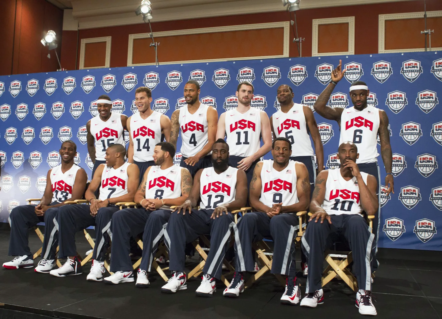 USA koondise lõplik koosseis Londoni olümpiaks.