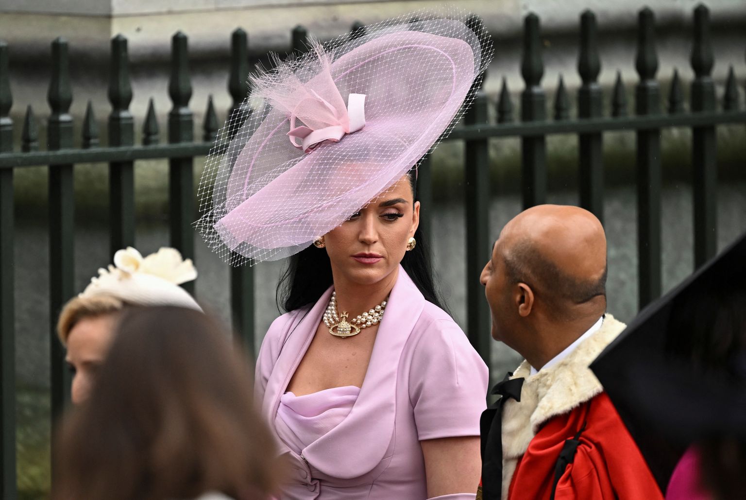 USA popstaar Katy Perry kuningas Charles III kroonimisel.