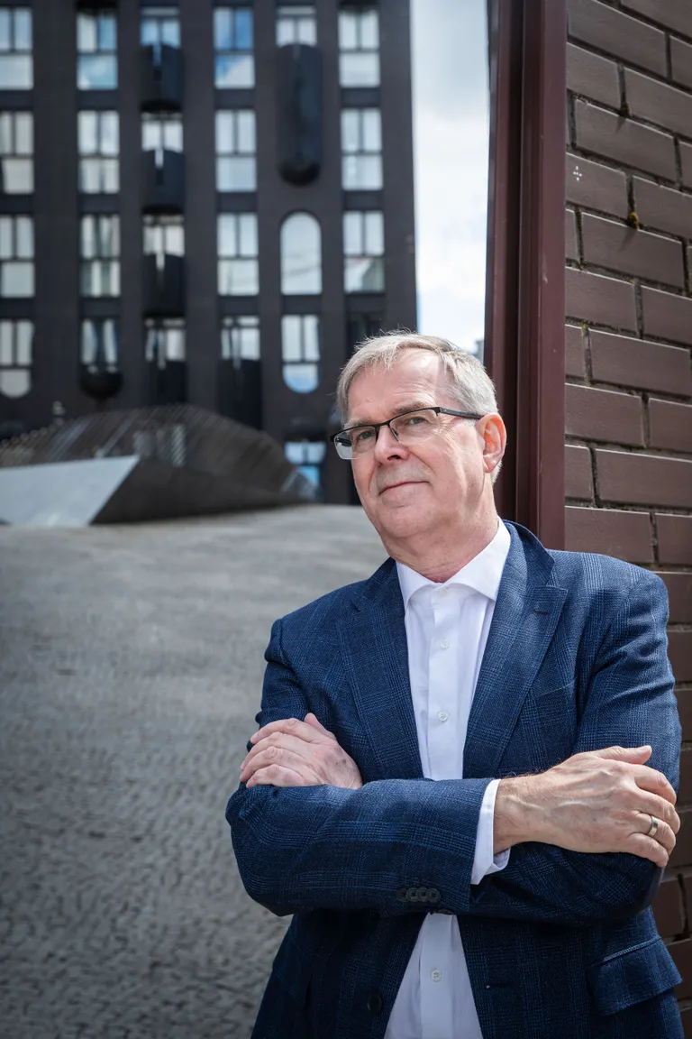 Priit Hõbemägi Rotermanni kvartalis.