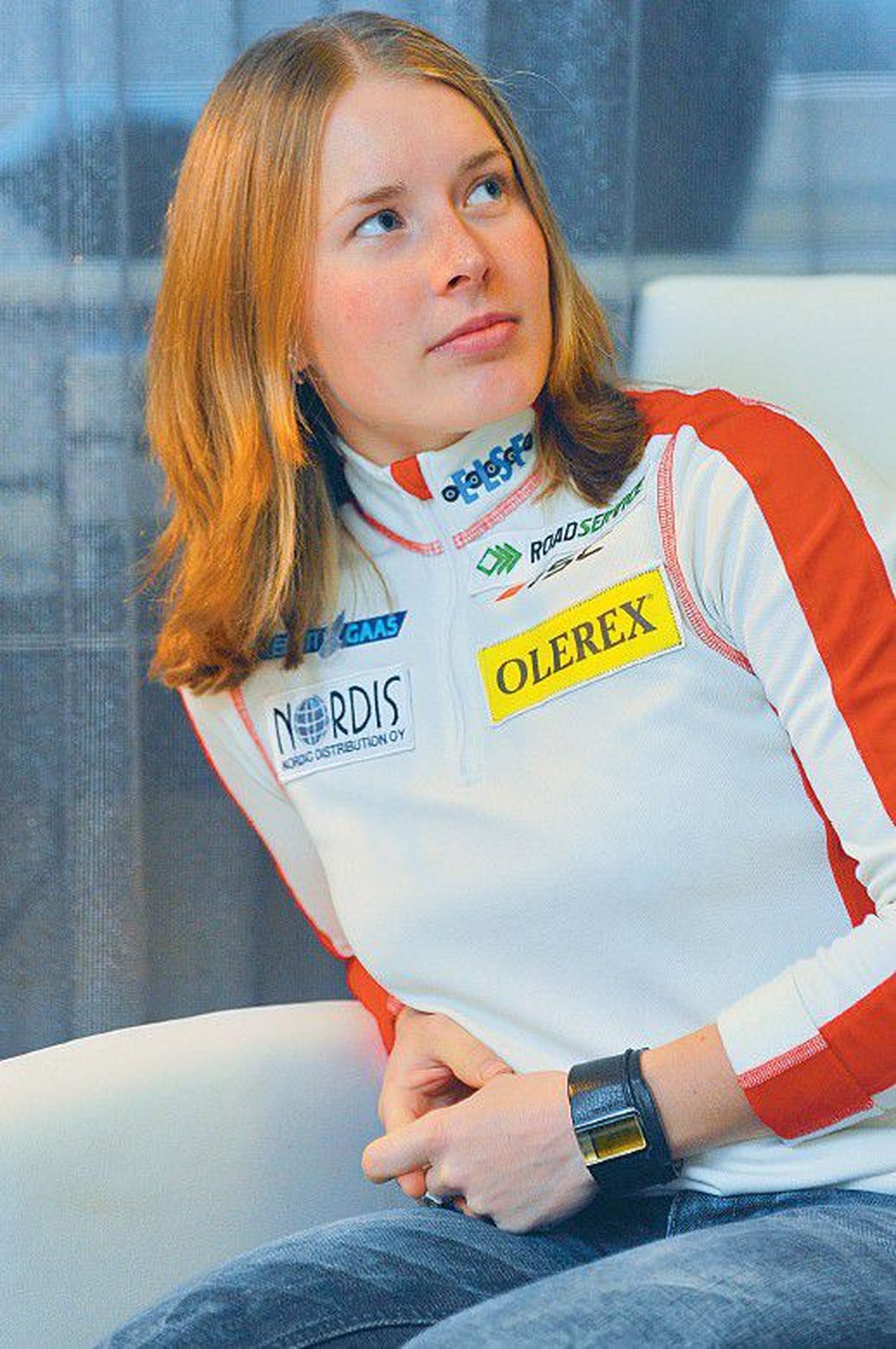 Лучшая биатлонистка Эстонии Кадри Лехтла.