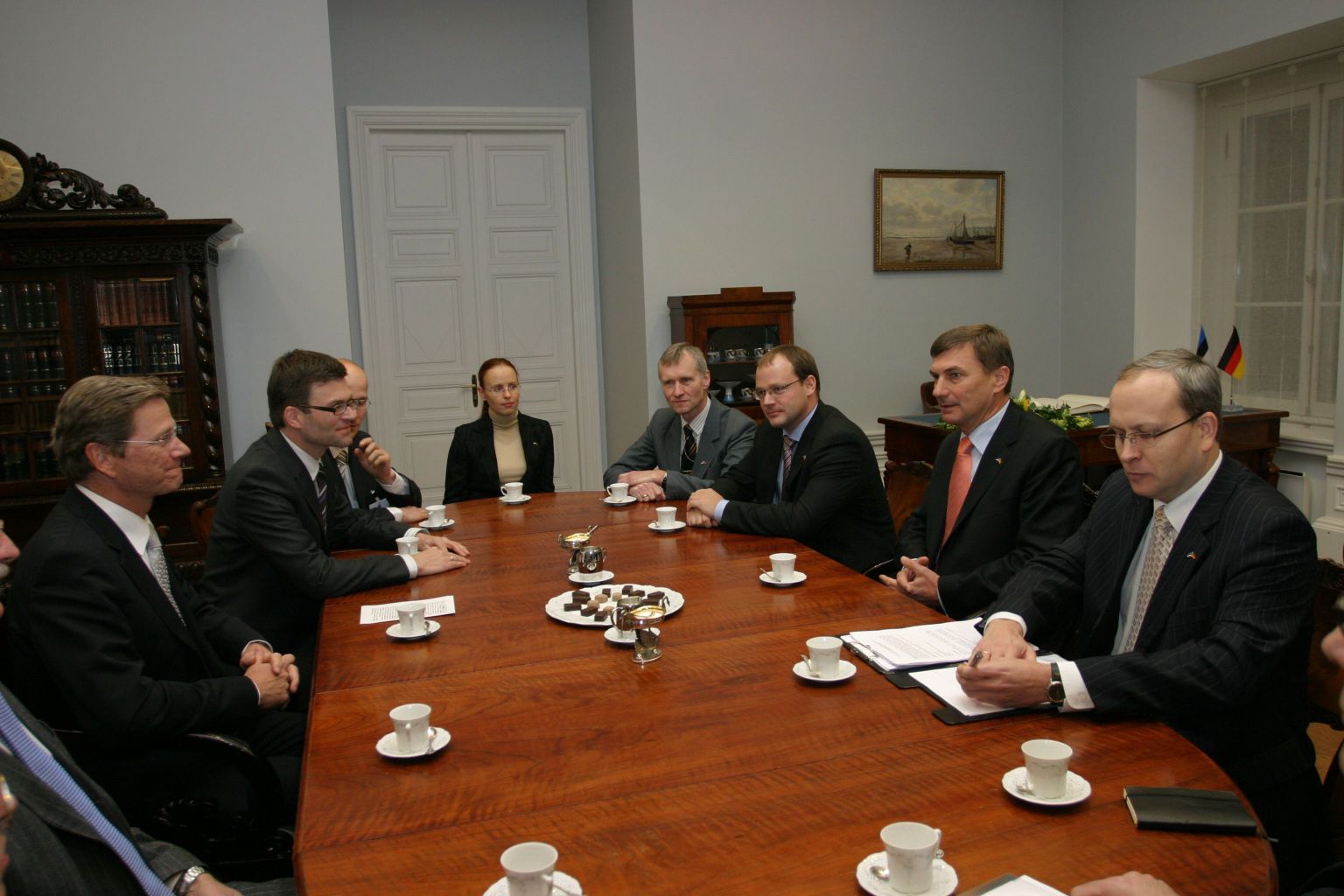 Saksamaa välisminister Guido Westerwelle külastas Eestit.