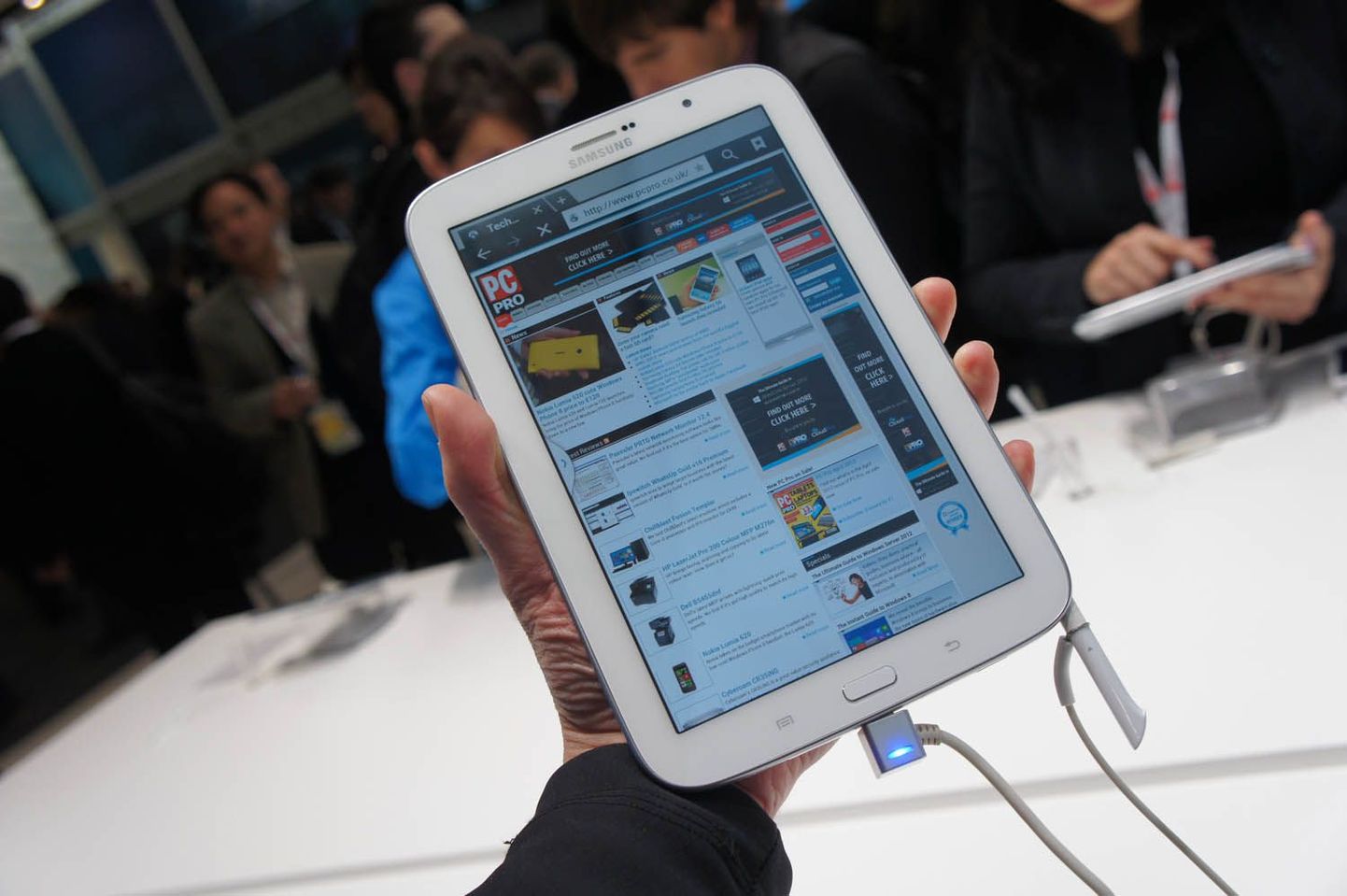 5. Samsung Galaxy Note 8.0
CNETi ajakirjanike väitel kõige innovatiivsema kasutajaliidesega tahvelarvuti. Hind Euroopas 399 eurot.
