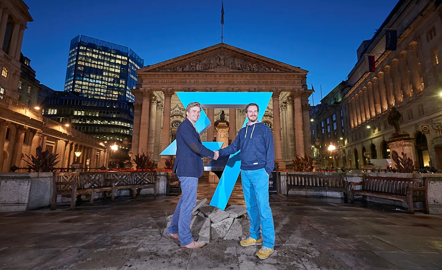 TransferWise'i asutajad Kristo Käärmann ja Taavet Hinrikus