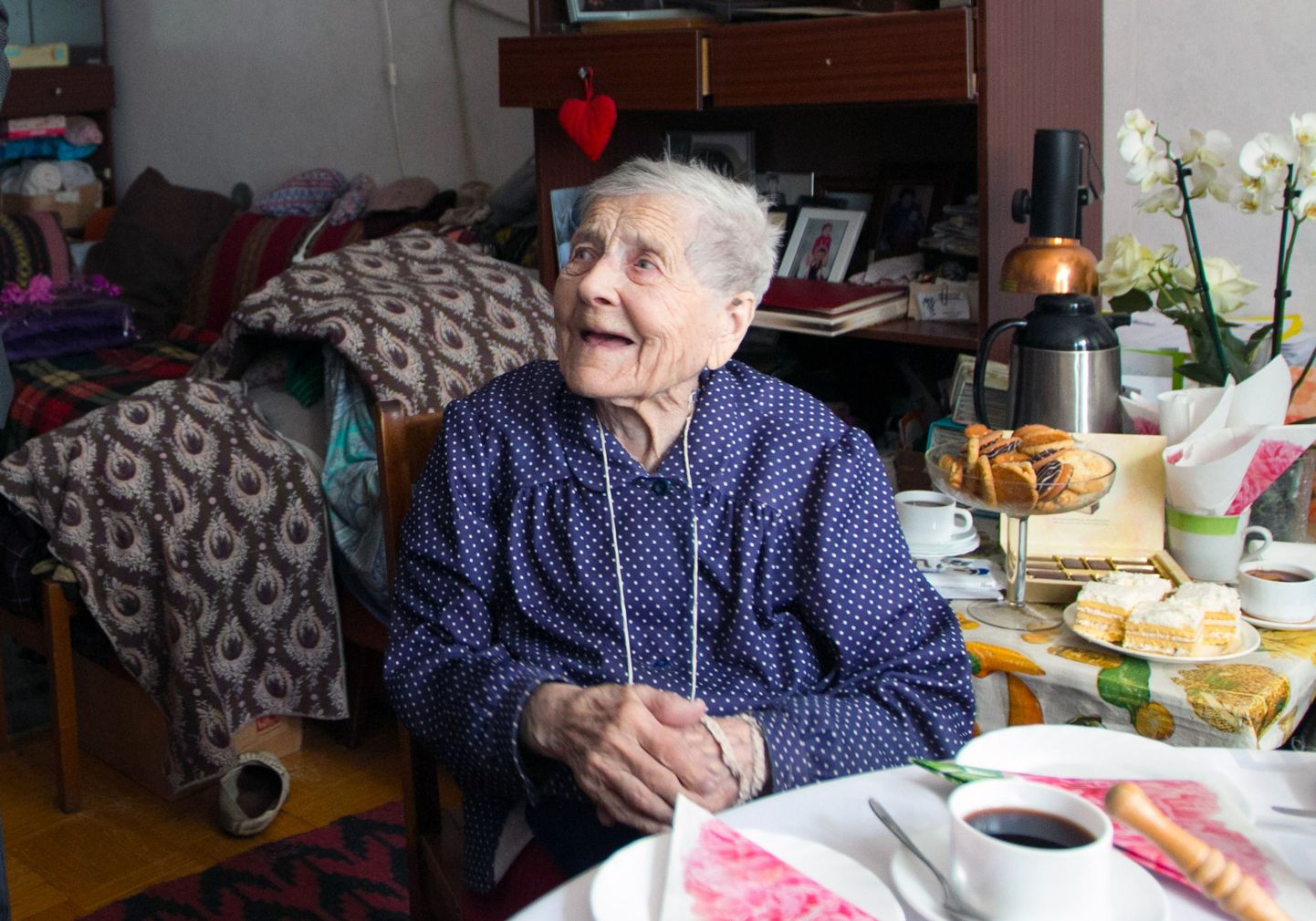 Valgamaa vanim elanik Anna Kütt sai 105aastaseks.