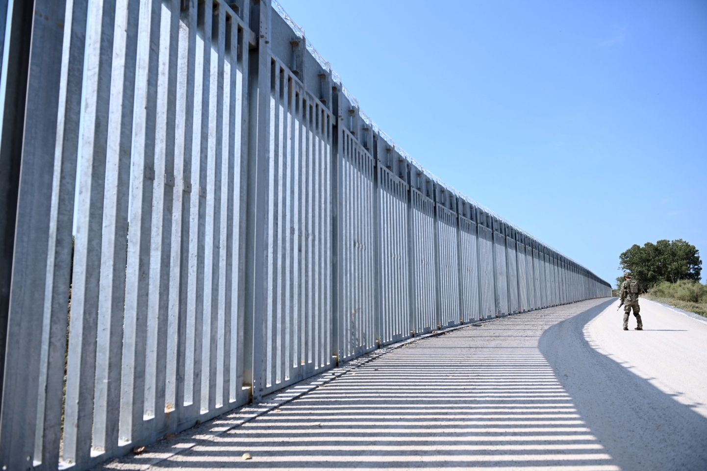 Kreeka on Evrose jõe äärde ehitanud müüri migrantide tõkestamiseks.