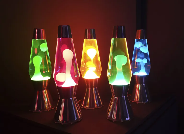 Laavalamp.