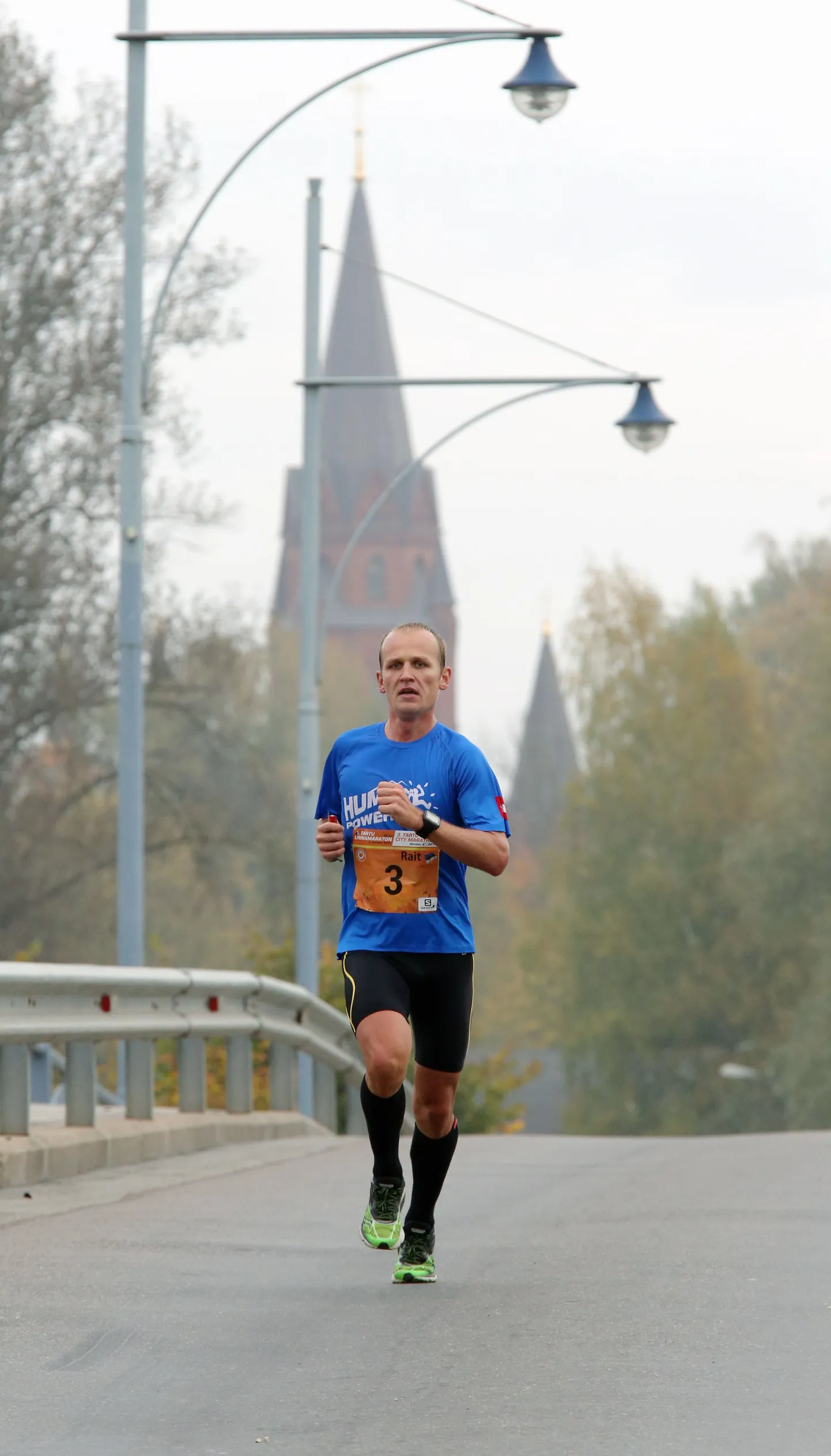Rait Ratasepp Tartu Linnamaratonil.