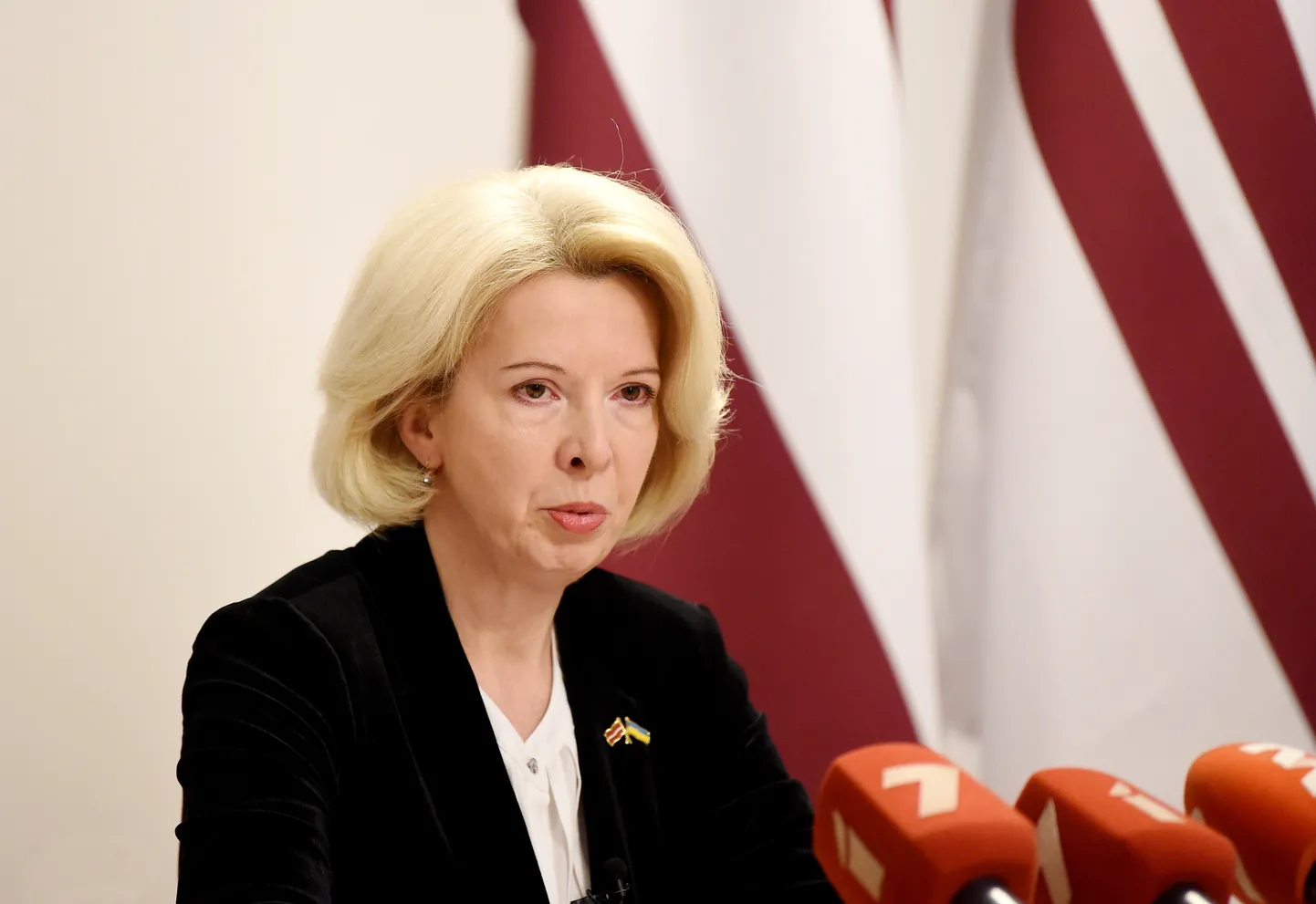 Aizsardzības ministre Ināra Mūrniece