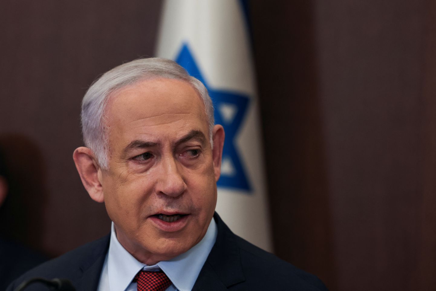 Izraēlas premjerministrs Benjamins Netanjahu.