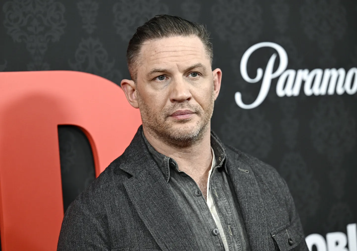 Tom Hardy filmi «MobLand» esilinastusel New Yorgis.