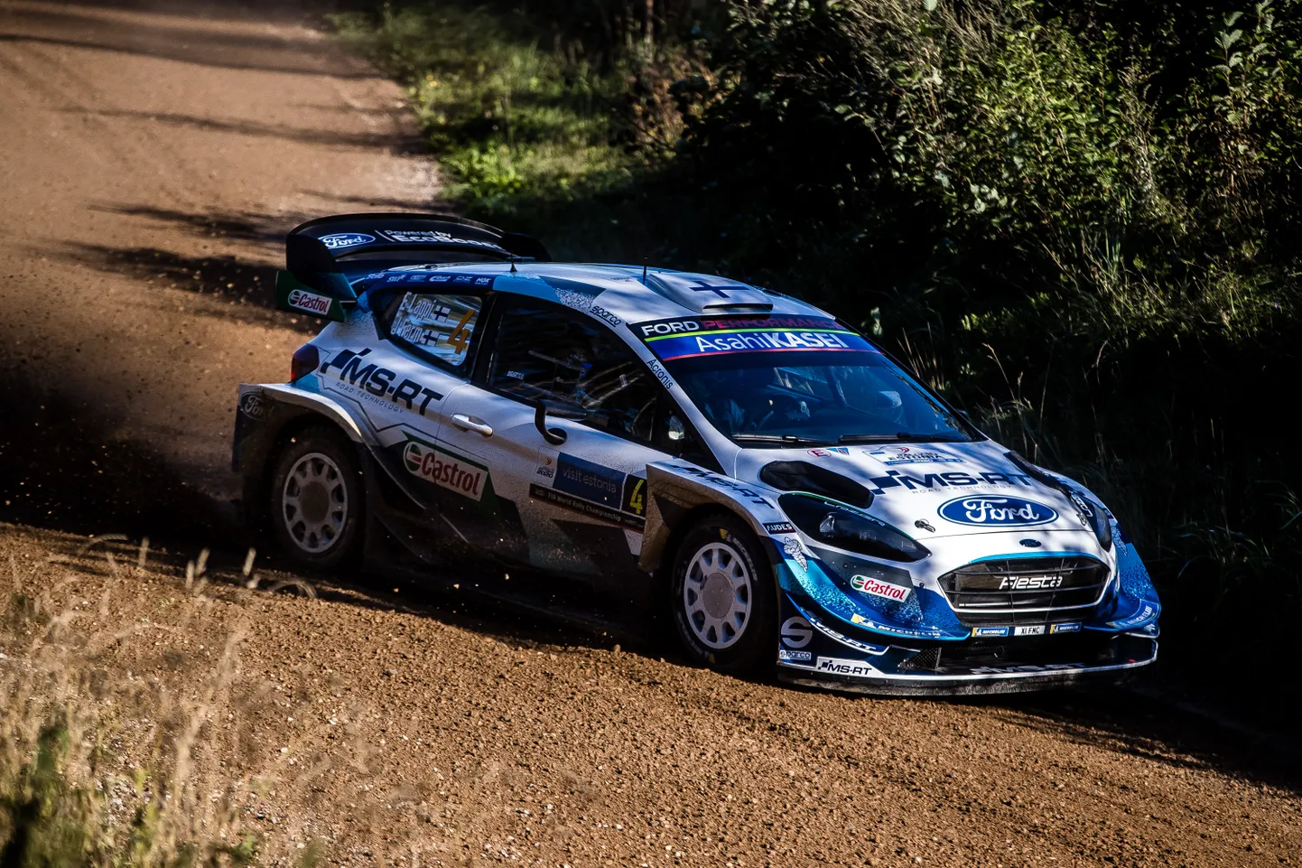 Esapekka Lappi ja Janne Ferm Rally Estonial.