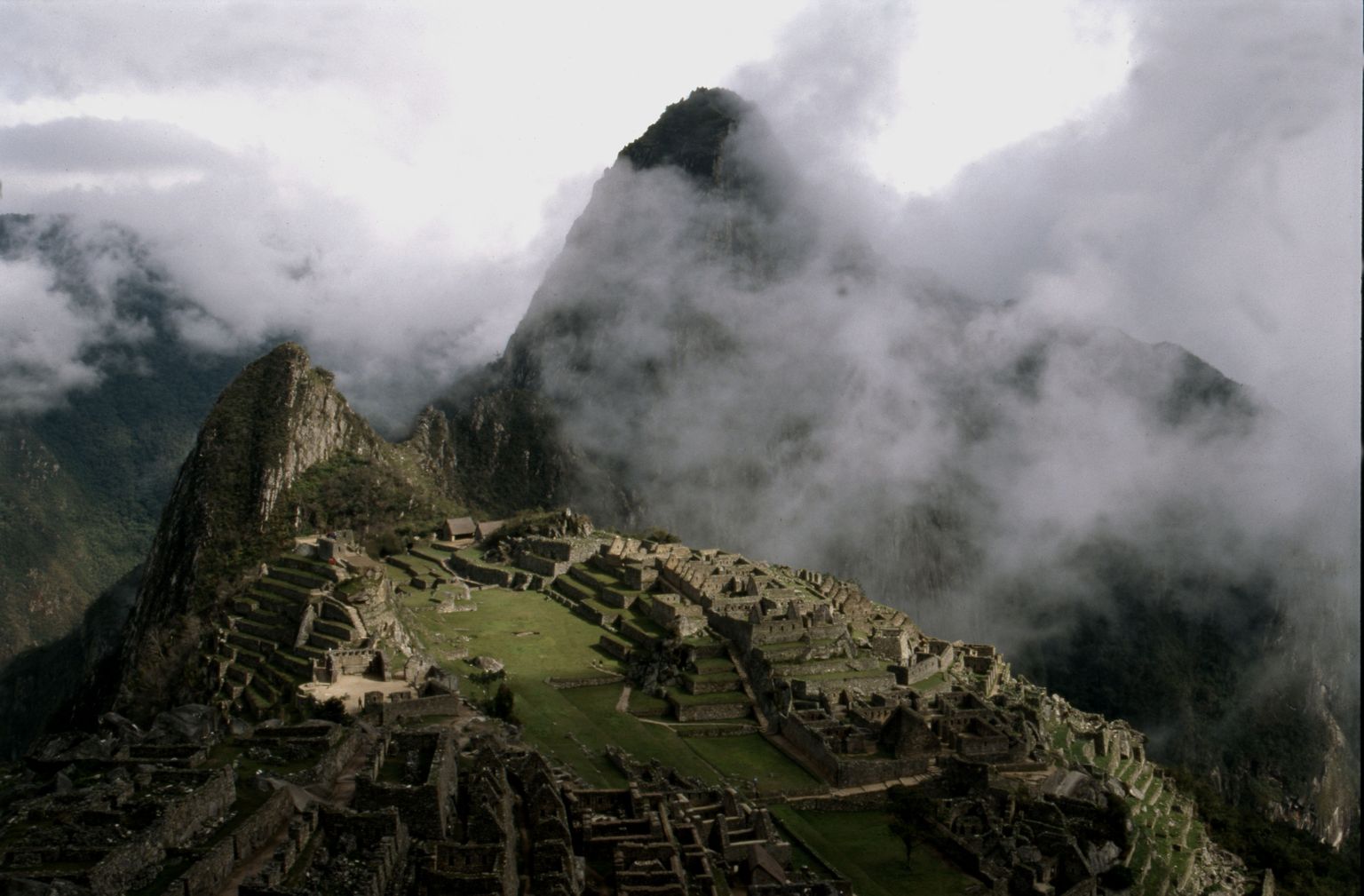 Peruus asuv inkade tsitadell Machu Picchu