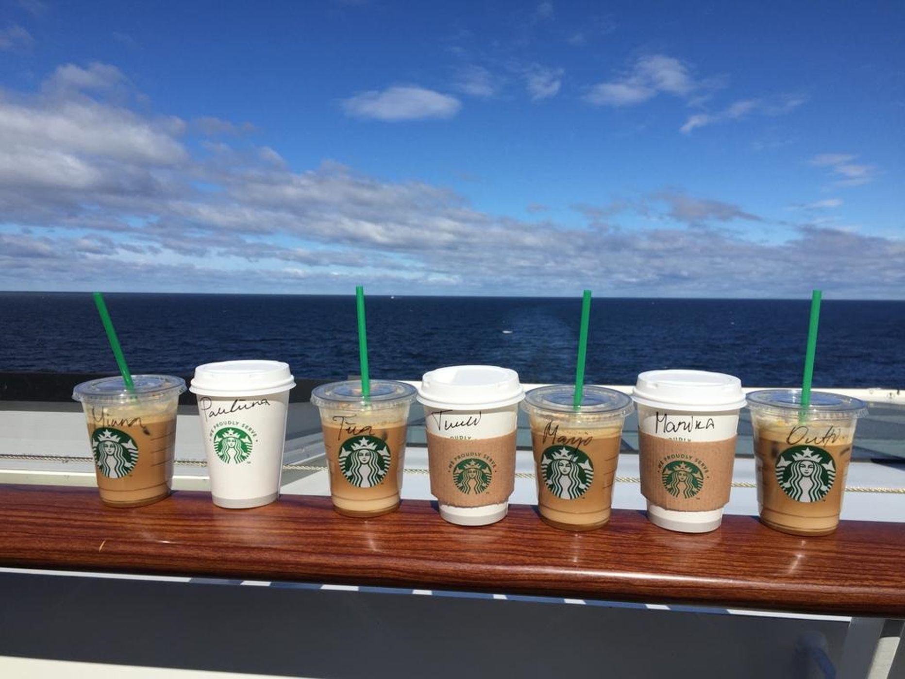 Tallink pakub Starbucksi tooteid nüüd kõigil reisiparvlaevadel.