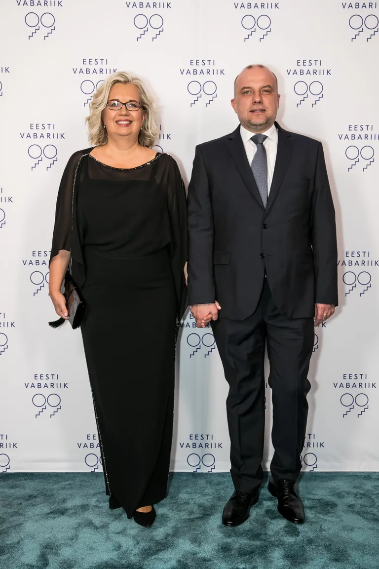 Rahvusvaheliste kaitseuuringute keskuse direktor Jüri Luik ja diplomaat Ruth Lausma Luik.