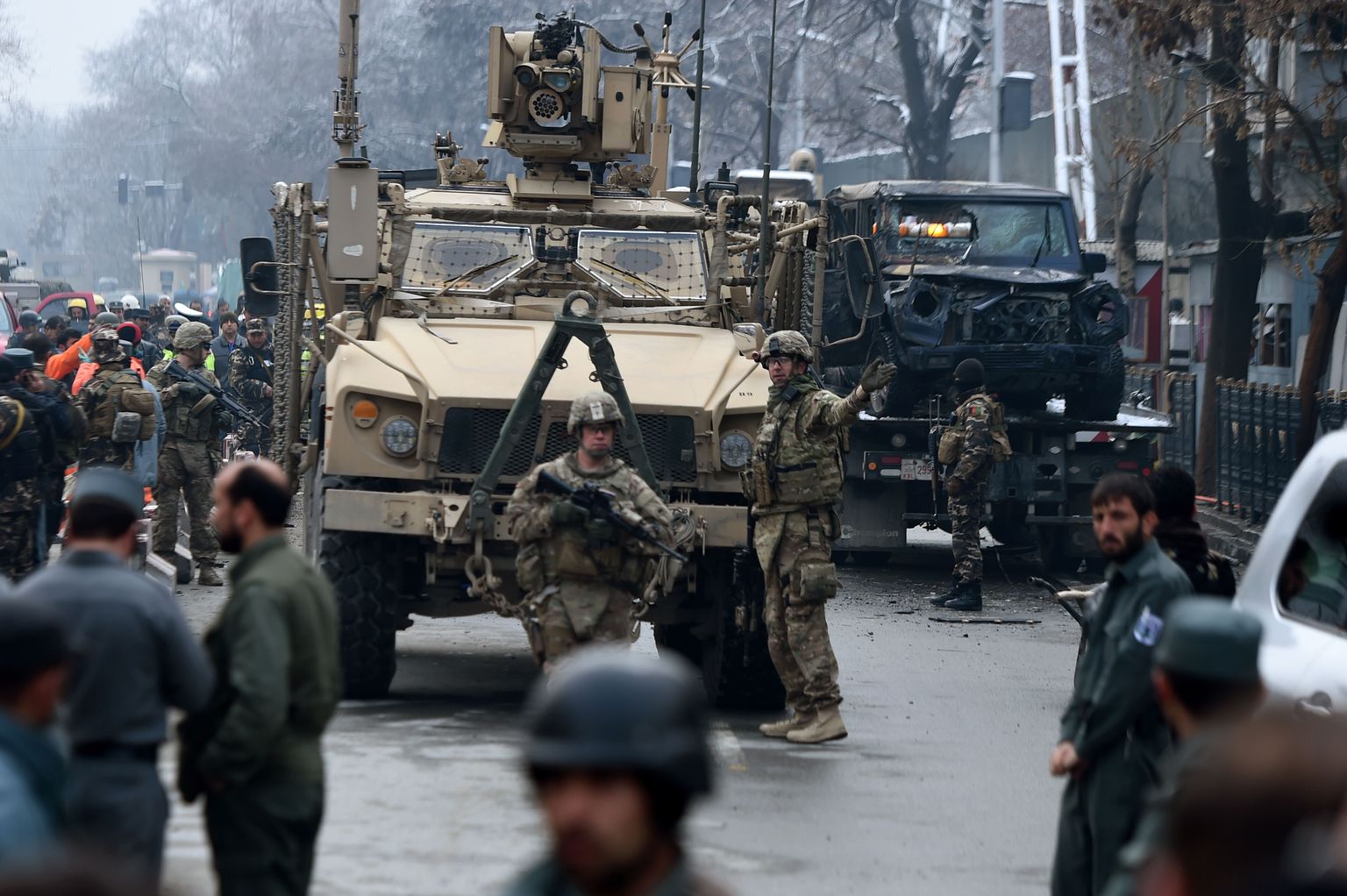 USA sõdurid Kabulis.