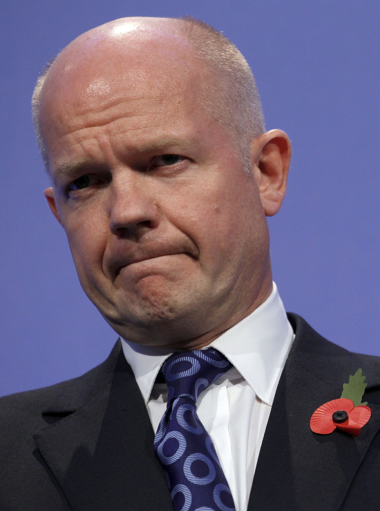 Suurbritannia välisminister William Hague sel kuul Londonis.