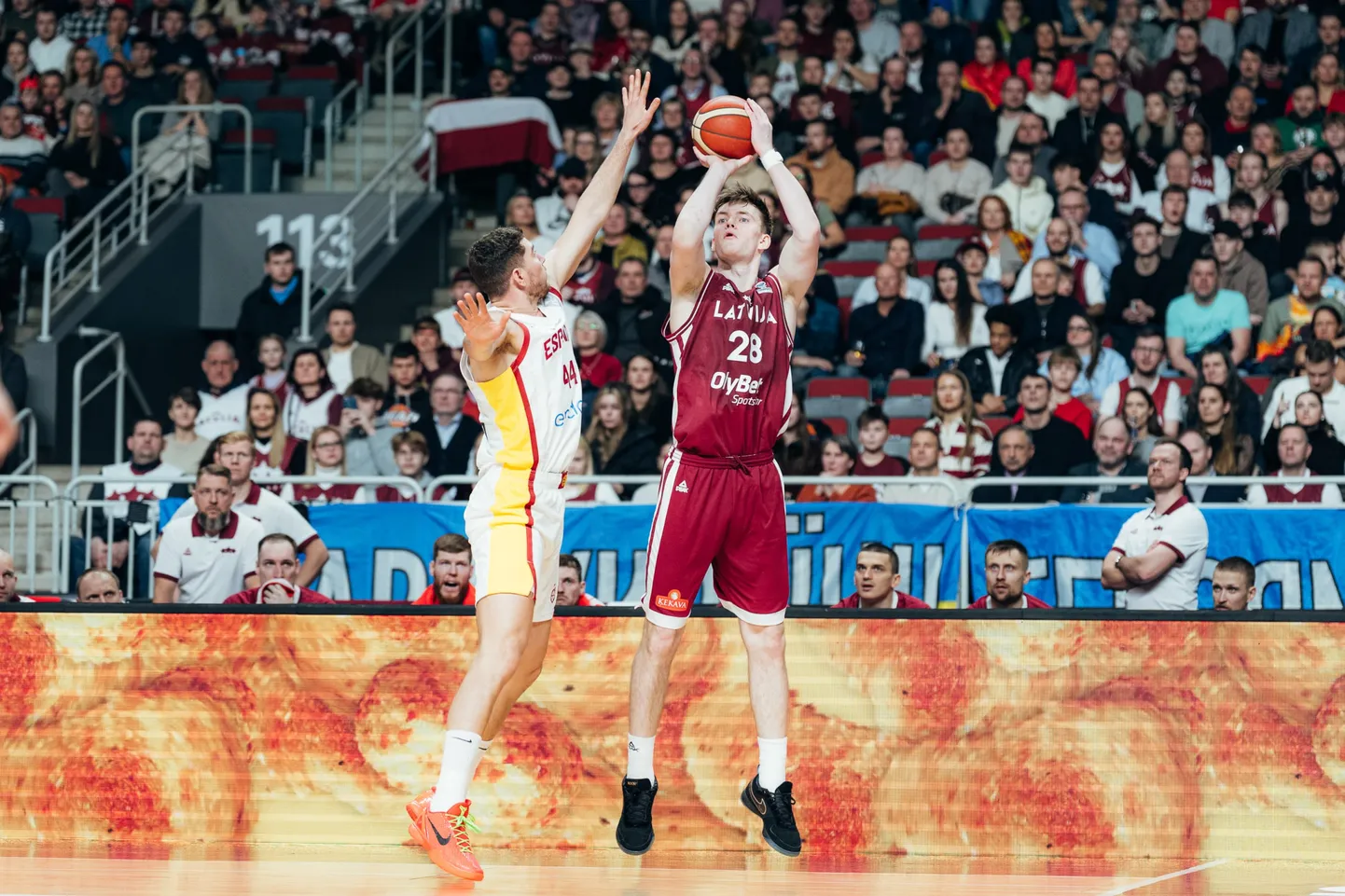 Latvijas basketbolists Mārcis Šteinbergs