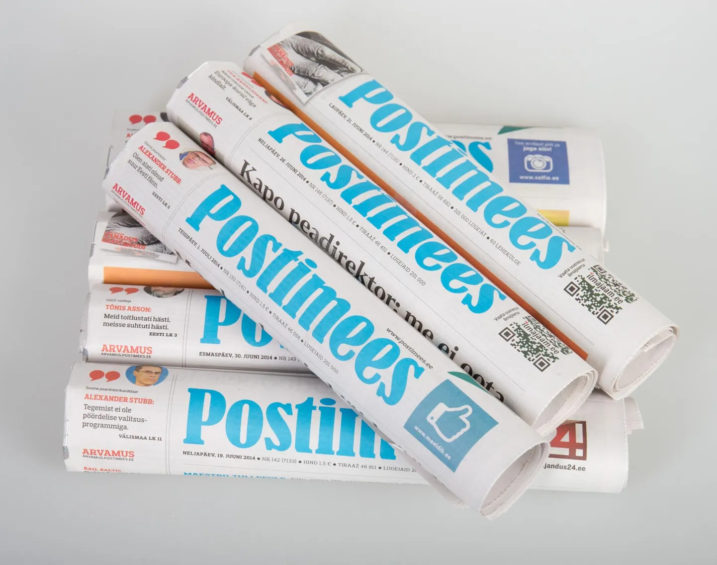 Ajaleht Postimees.